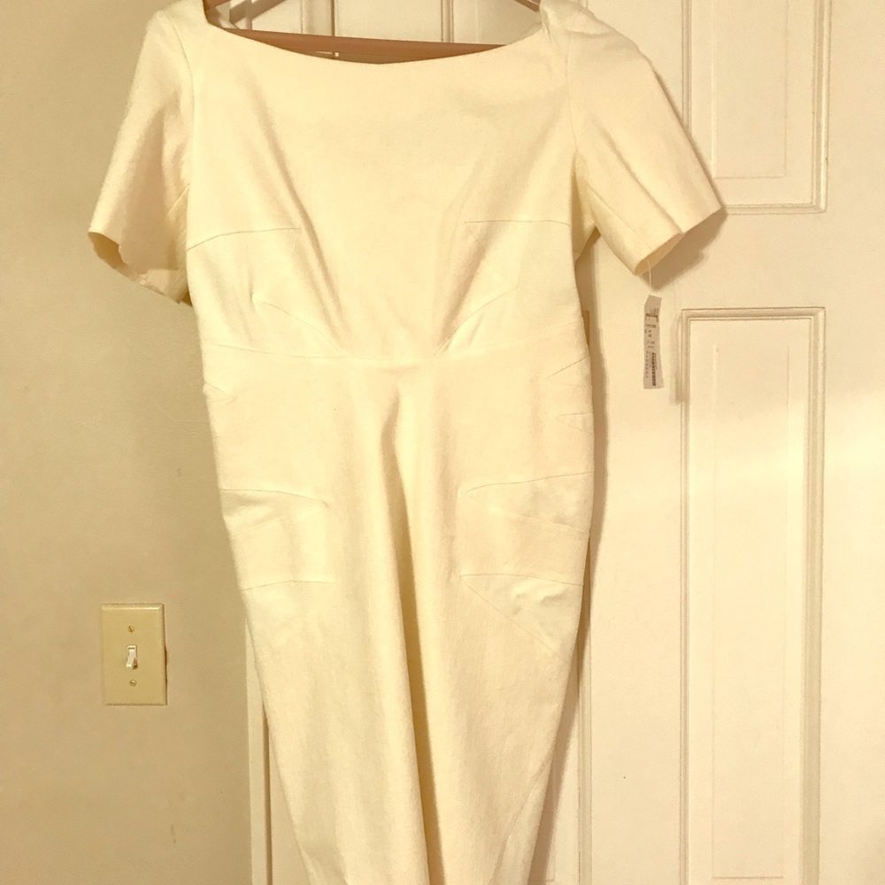 Cream dress by Joseph Ribkoff (Nordstrom)